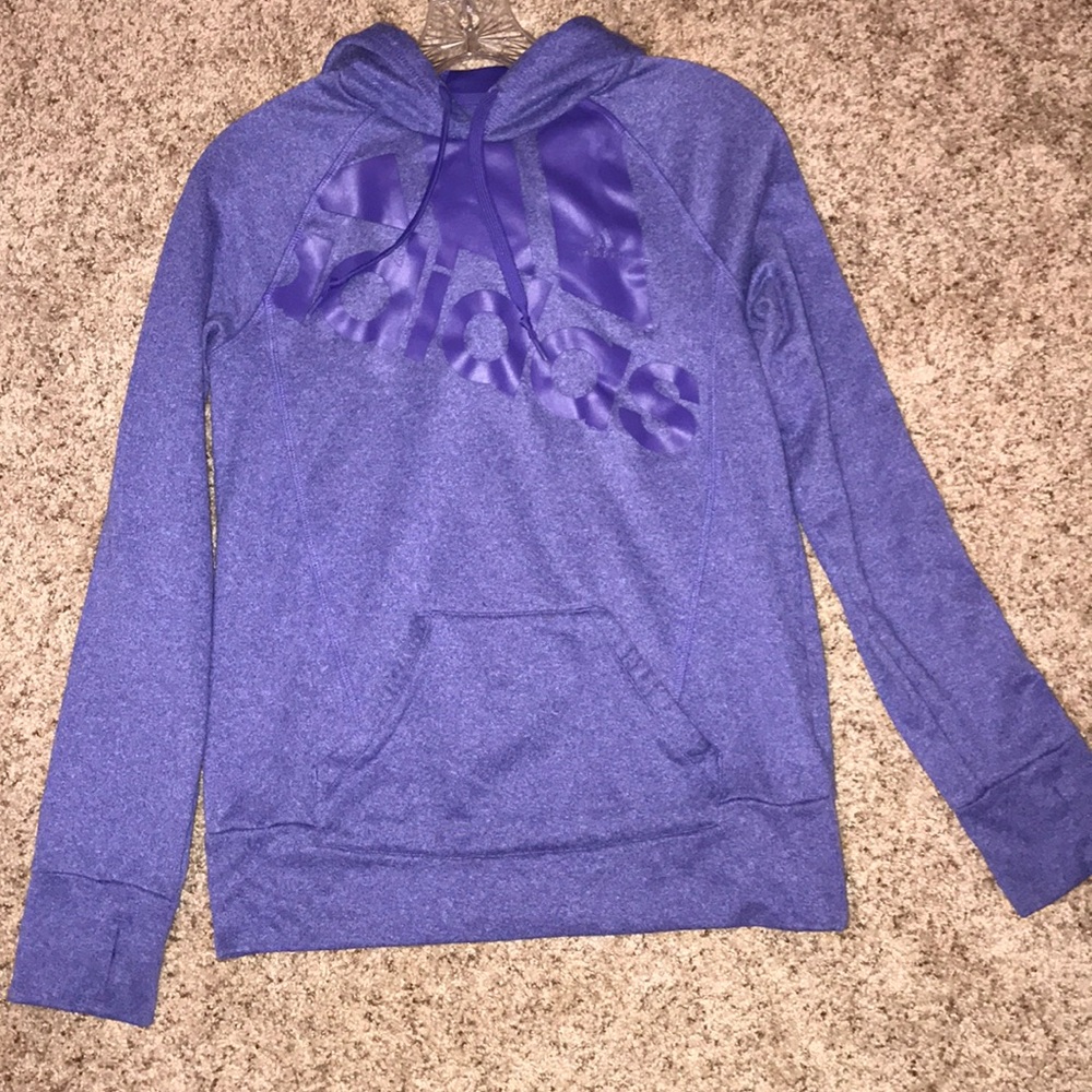 Adidas Purple Hoodie